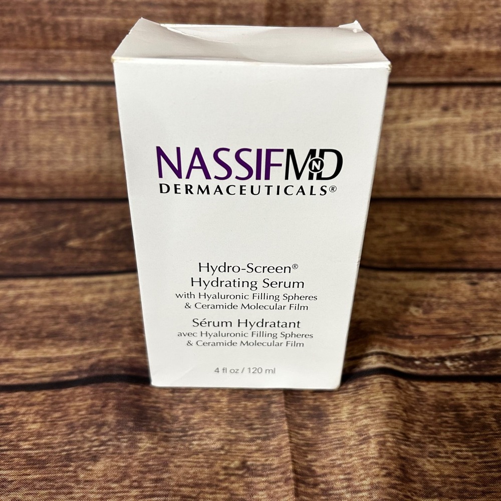 NassifMD Dermaceuticals Hydro-Screen Hydrating Serum 4oz Hyaluronic Ceramide